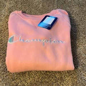 NWT girls Lg  champion sweatshirt